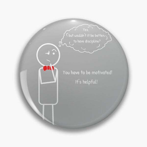 Item preview, Motivation is like a fuel. Discipline is like an engine! designed and sold by ThinkMan.