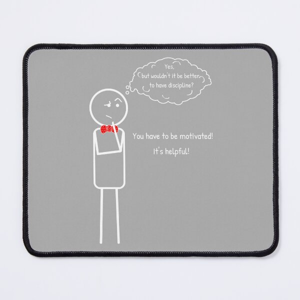 Item preview, Motivation is like a fuel. Discipline is like an engine! designed and sold by ThinkMan.