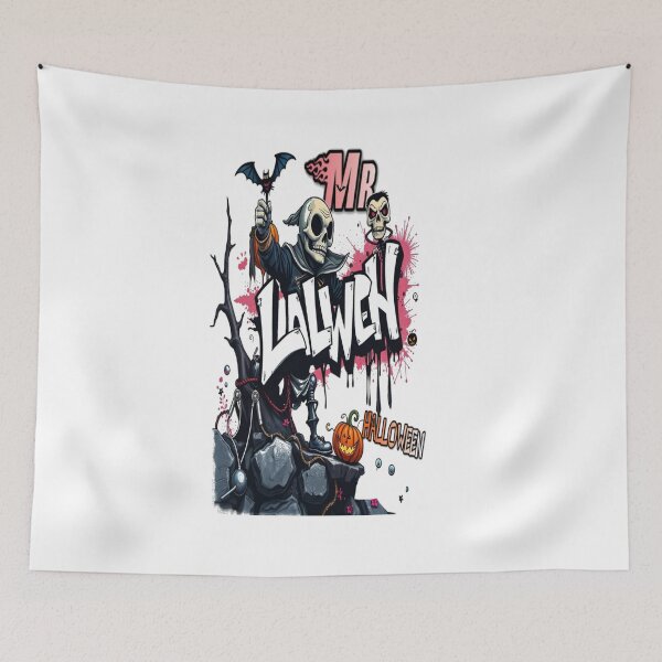 Item preview, Mr halloween graffiti art funny hip hop Professional design designed and sold by atomsama.