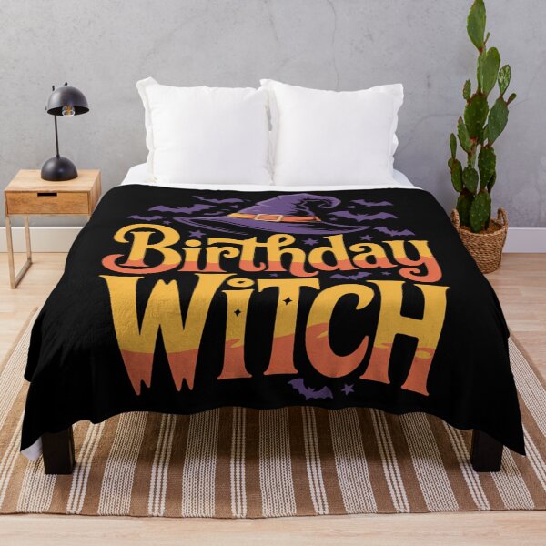 Item preview, Birthday Witch Funny Happy Halloween Bday Party designed and sold by CookWorldLaughs.