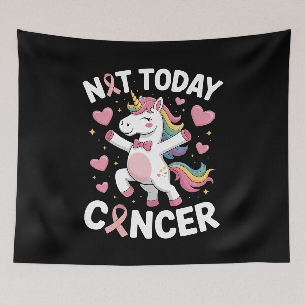 Item preview, Funny  Breast Cancer Dabbing Unicorn Awareness Support designed and sold by FranzFriesen.