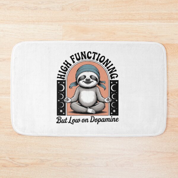 Item preview, Funny ADHD Cute Sloth Mental Health Awareness designed and sold by RayArmstrong.