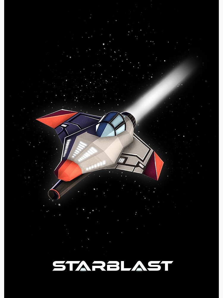 Fly and Starblast logo Art Board Print for Sale by neuronality