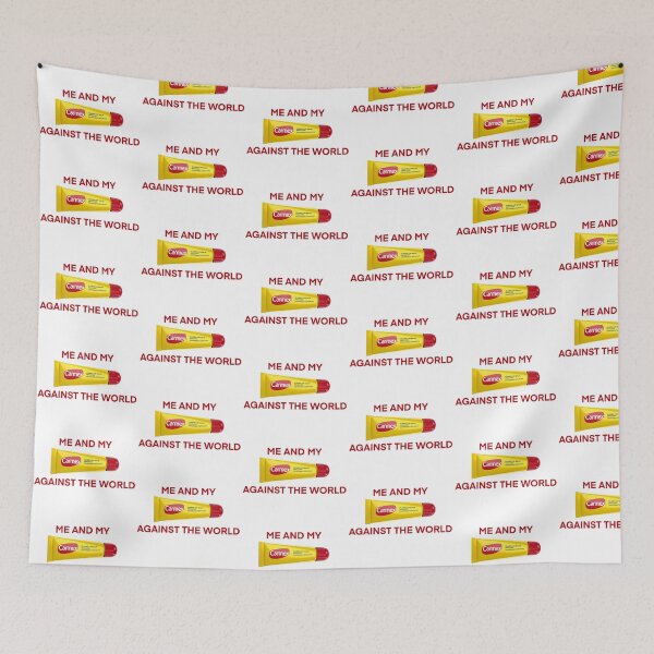 Item preview, Me and my Carmex against the world designed and sold by Lydia.Create.