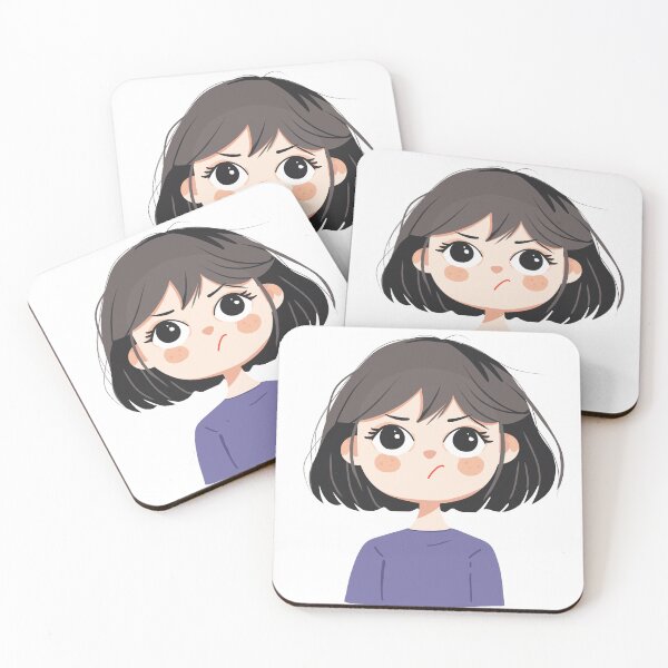Item preview, “Grumpy Girl Mood” designed and sold by Naphat Goods.