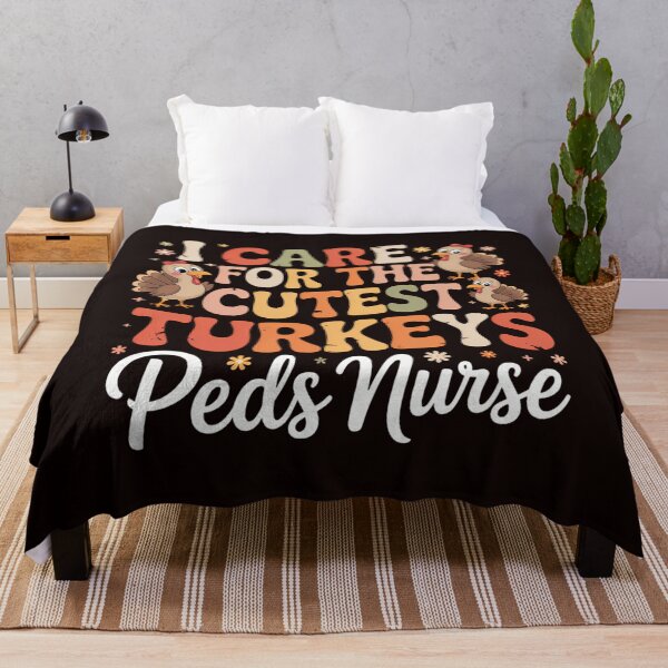 Item preview, Peds Nurse Thanksgiving Cutest Turkeys Fall Nurse designed and sold by petrichorsworld.