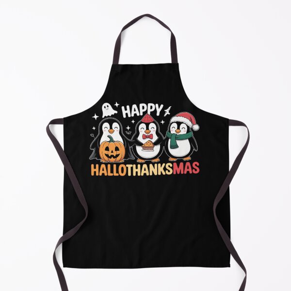 Item preview, Penguin Christmas Halloween Costume Happy Hallothanksmas designed and sold by petrichorsworld.
