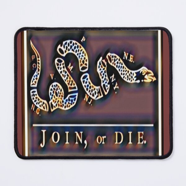 Item preview, Join Or Die (Symbol of American Revolution) designed and sold by Down-Yonder.
