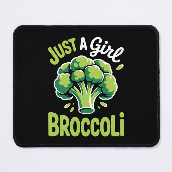 Item preview, Fun Cute Just A Girl Who Loves Broccoli designed and sold by Moon-Ape.
