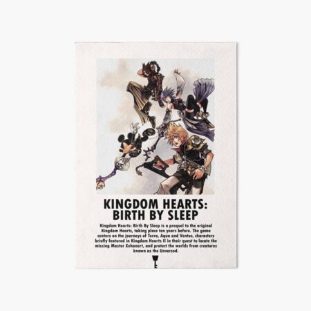 Vista previa del artículo con la obra «KINGDOM HEARTS NACIMIENTO POR SUEÑO», diseñado y vendido por ellz-bellz.