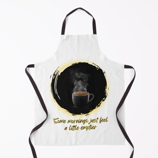 Item preview, Some Mornings just Feel a Little Emptier – Heartfelt Cat Tribute designed and sold by FlowlineVibes.