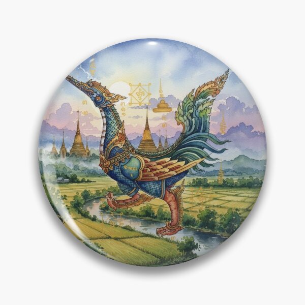 Item preview, The Thai Golden Swan That Brings Good Fortune designed and sold by OldThaiArt.