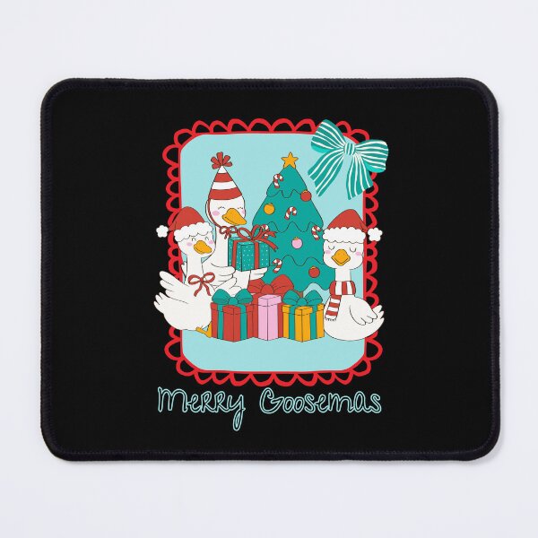 Item preview, Merry Goosemas Silly Goose Family Christmas Coquette Bow designed and sold by Forevermore.