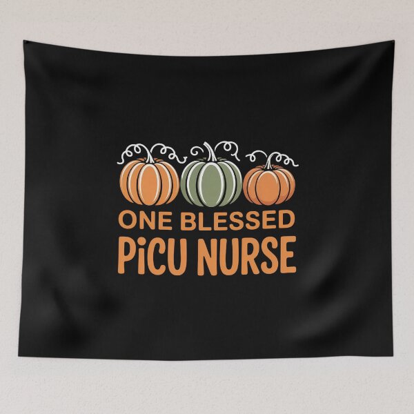 Item preview, PICU Pediatric Intensive Care Unit Nurse Fall Thanksgiving designed and sold by KingsLife1994.