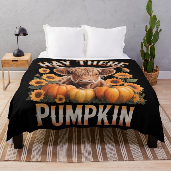 Item preview, Hay There Pumkin Highland Cow Fall Autumn Thanksgiving designed and sold by Sunset4Bones.