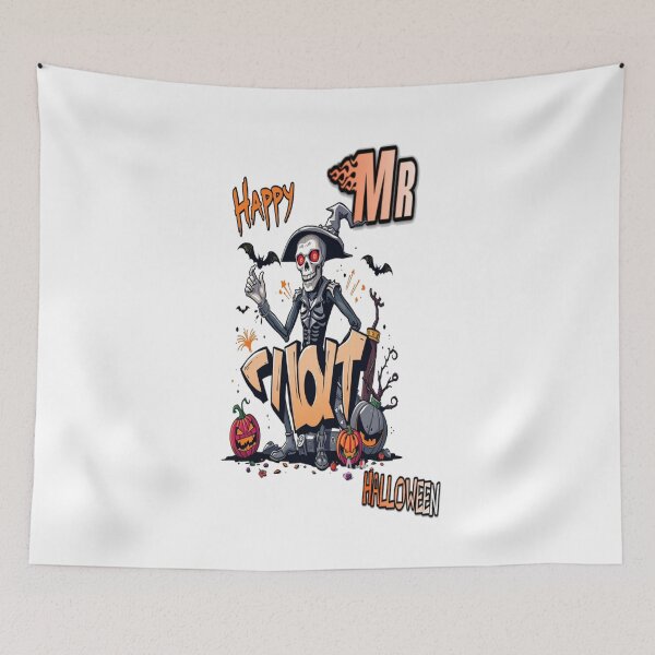 Item preview, Mr halloween graffiti art funny hip hop Professional design designed and sold by atomsama.