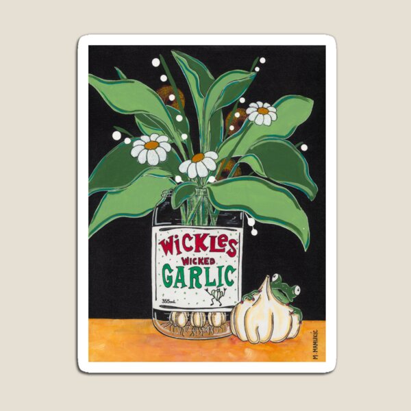 Item preview, Pickle jar - garlic and frog designed and sold by colourmekwirky.