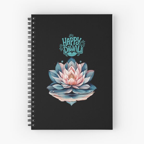 Item preview, Diwali Indian Festival of Lights  |  Lotus flower Shub Dipaavali , Happy Diwali ver10f | Indian Deepavali Celebration with Diyas, Rangoli & Lord Ganesha | Hindu Festival Art & Gifts|yoga designed and sold by CosmicNook1.