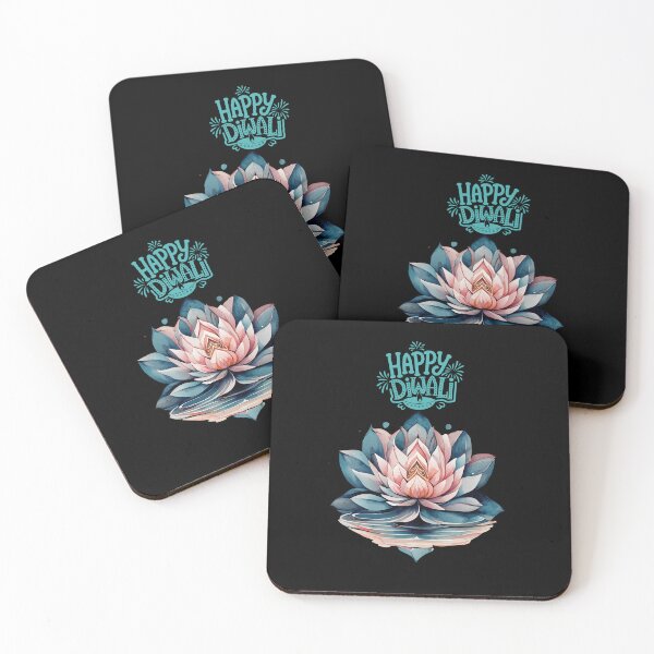 Item preview, Diwali Indian Festival of Lights  |  Lotus flower Shub Dipaavali , Happy Diwali ver10f | Indian Deepavali Celebration with Diyas, Rangoli & Lord Ganesha | Hindu Festival Art & Gifts|yoga designed and sold by CosmicNook1.