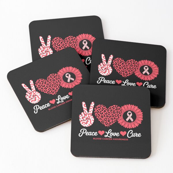 Item preview, Flower Leopard Blood Cancer Awareness designed and sold by DoorwayThreads.