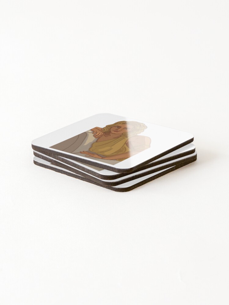 Thumbnail 4 of 5, Coasters (Set of 4), Apollo designed and sold by underratedcc.
