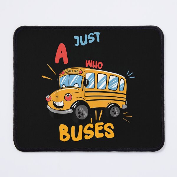 Item preview, Cute Just a Boy Who Loves Buses Cartoon School Bus T-Shirt designed and sold by TinaMDedrick.
