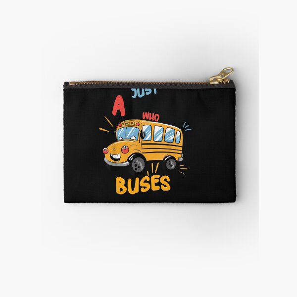Item preview, Cute Just a Boy Who Loves Buses Cartoon School Bus T-Shirt designed and sold by TinaMDedrick.