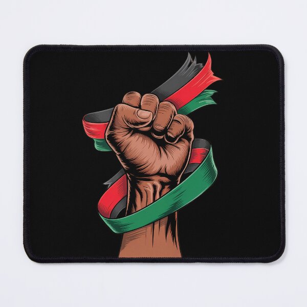 Item preview, Black Liberation Flag Juneteenth Pan African UNIA Flag designed and sold by TrinaEspinoza.