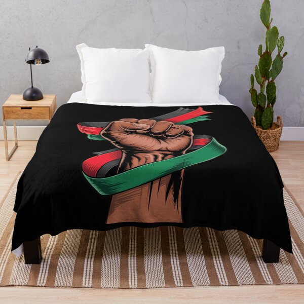 Item preview, Black Liberation Flag Juneteenth Pan African UNIA Flag designed and sold by TrinaEspinoza.