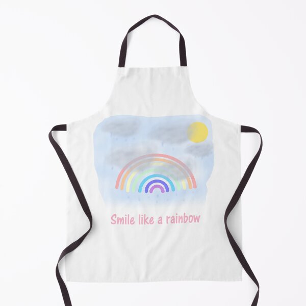 Item preview, Bright Rainbow with Sun Smile Like a Rainbow for Positive Vibes designed and sold by Beautiful art store.