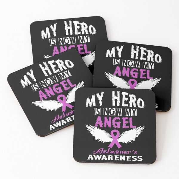 Item preview, My Hero Is Now My Angel- Alzheimer's Awareness designed and sold by SmartStyle.