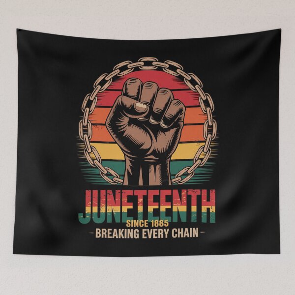 Item preview, Black Freedom Day Juneteenth Breaking Every Chain Since 1865 designed and sold by TrinaEspinoza.