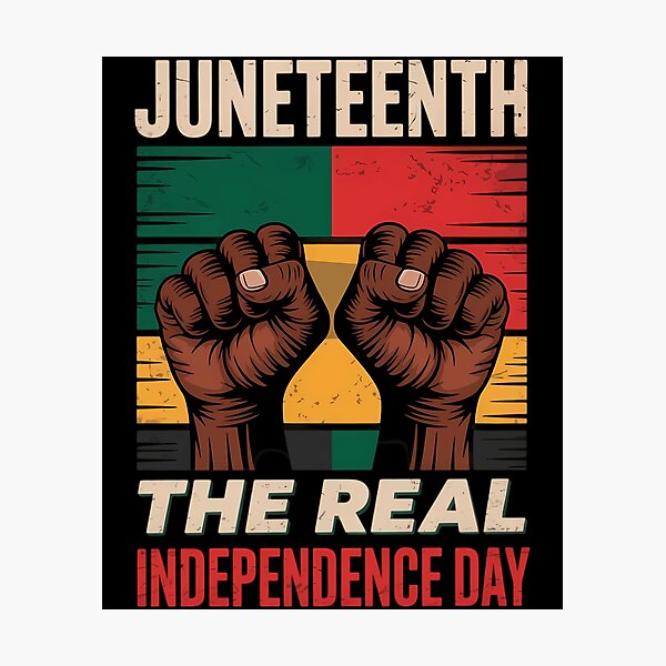 Item preview, Black Freedom Juneteenth Real Independence Freedom Day designed and sold by TrinaEspinoza.