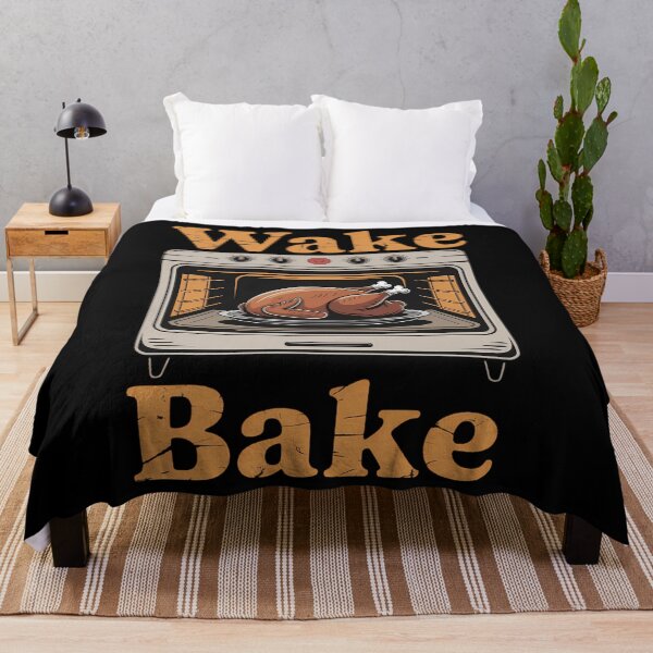 Item preview, Thanksgiving Wake And Bake Funny Turkey Day designed and sold by Sunset4Bones.