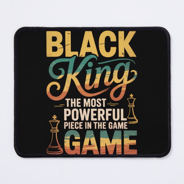 Item preview, Black King The Most Powerful Piece in The Game Men Boy designed and sold by TrinaEspinoza.