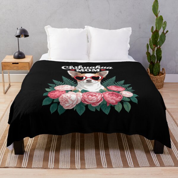 Item preview, Chihuahua Mom Mama Sunglasses Flower Dog Lover Owner designed and sold by VENOM0RIOT.