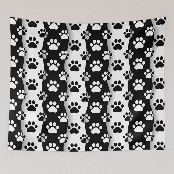 Item preview, Dog Paw Pattern, Dog Paw Seamless Pattern, Dog Paw designed and sold by graphic-genie.