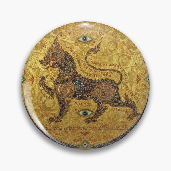 Item preview, The Thai Lion is the King of All the Forest Spirits in Asia At Least designed and sold by OldThaiArt.