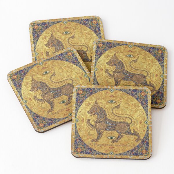 Item preview, The Thai Lion is the King of All the Forest Spirits in Asia At Least designed and sold by OldThaiArt.