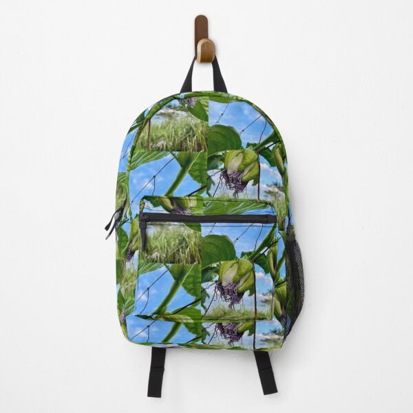Item preview, Passionfruit Vine with Flowers and Green Pods designed and sold by TrisaThyme.