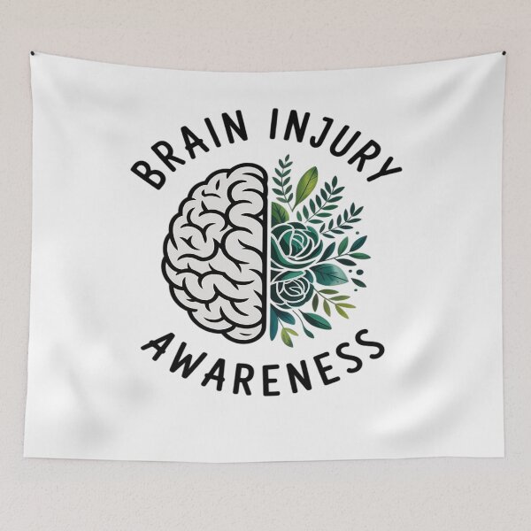 Item preview, Brain Injury Awareness Mental Health Awareness Mindfulness designed and sold by TrinaEspinoza.