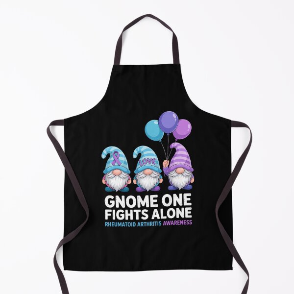Item preview, Funny Gnomies Rheumatoid Arthritis Awareness Month Ribbon designed and sold by WalshDrawnLaugh.
