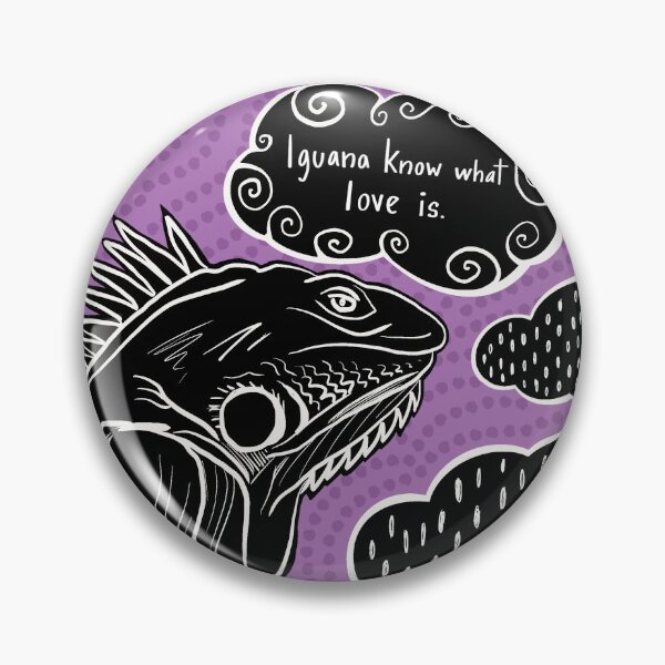 Item preview, Iguana Know What Love Is designed and sold by MaryMakesGood.