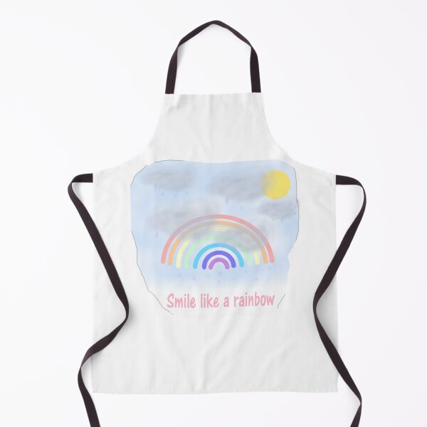 Item preview, Bright Rainbow with Sun Smile Like a Rainbow for Positive Vibes designed and sold by Beautiful art store.