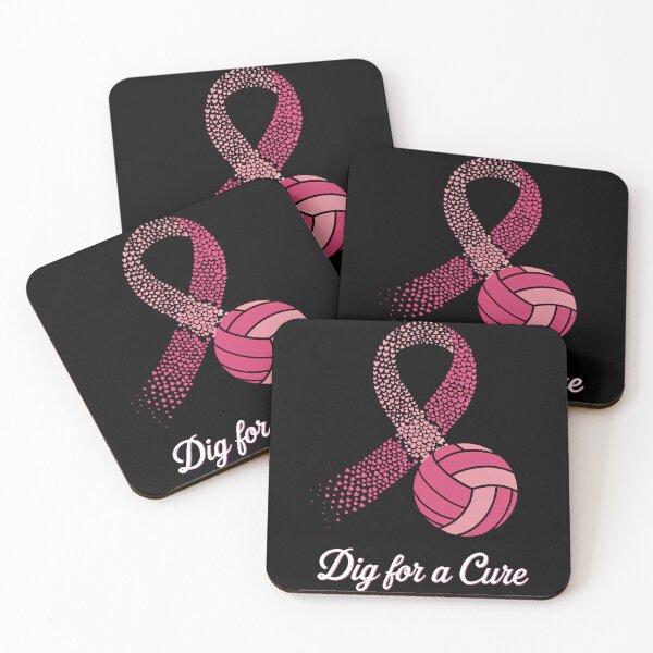 Item preview, Breast Cancer Awareness Dig For A Cure Volleyball Pink Cool designed and sold by TrinaEspinoza.