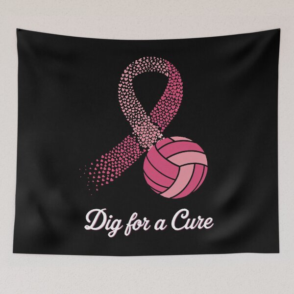 Item preview, Breast Cancer Awareness Dig For A Cure Volleyball Pink Cool designed and sold by TrinaEspinoza.