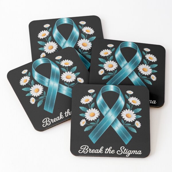 Item preview, Break the Stigma with Mental Health Awareness Ribbon designed and sold by TrinaEspinoza.