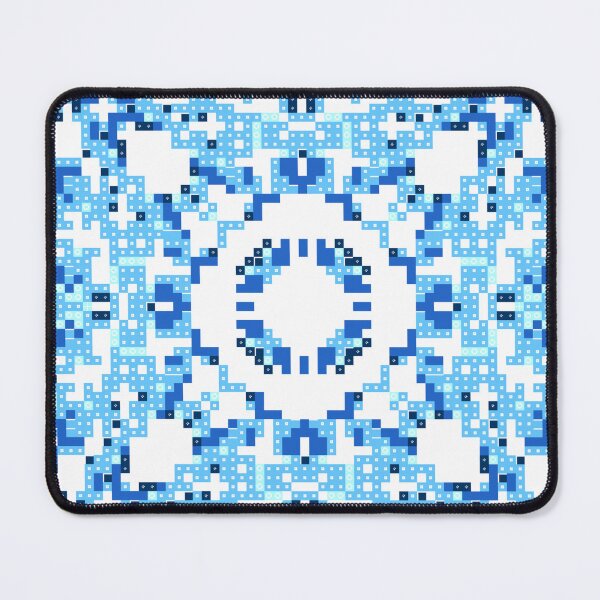 Item preview, Cyber Snowfall designed and sold by Dancing Squares Art.