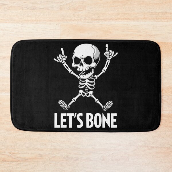 Item preview, Funny Halloween Goth Skeleton Skull designed and sold by WalshDrawnLaugh.