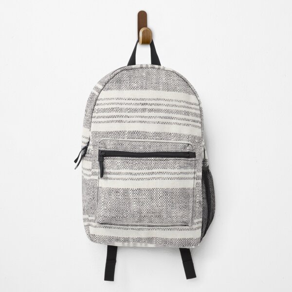 Item preview, Gray Fabric Texture Striped Pattern designed and sold by Mindful Wall Art Studio.